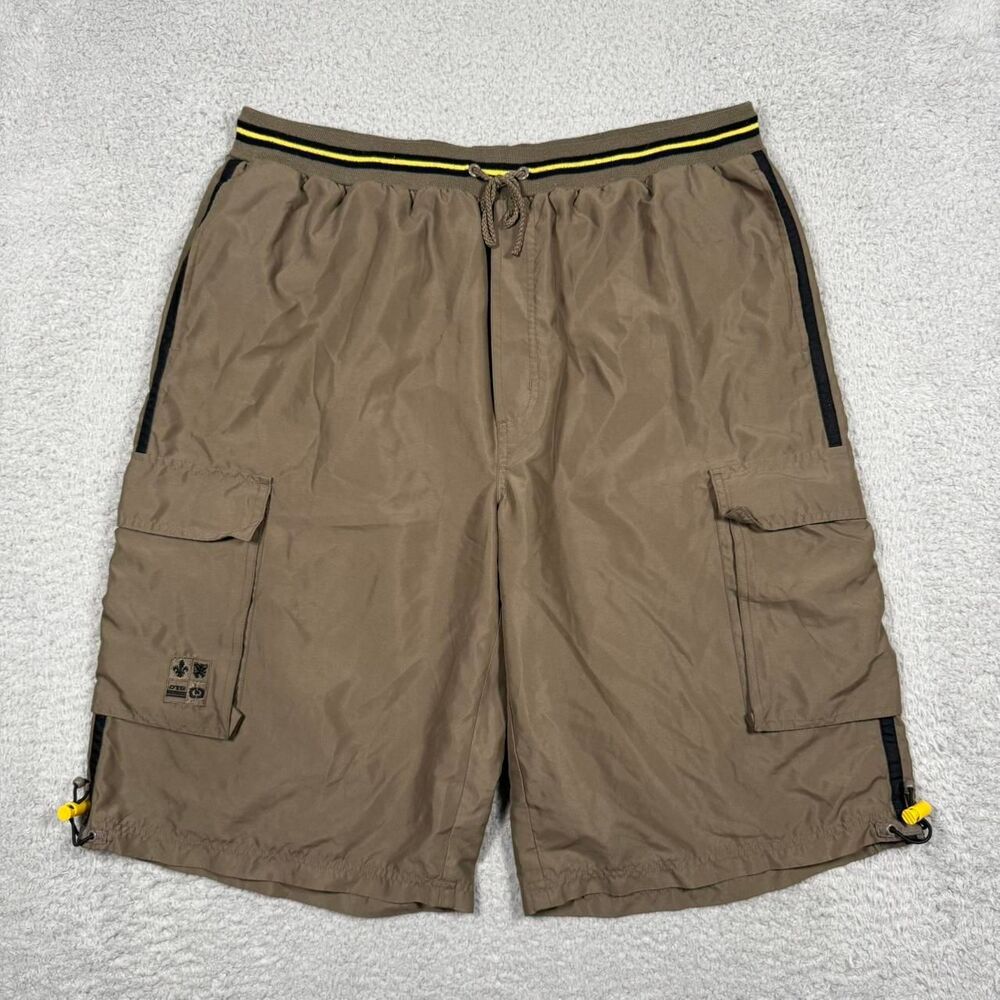 Otbt Men's Brown and Khaki Shorts